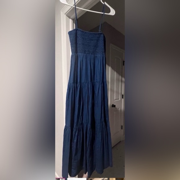 American Eagle Outfitters Dresses & Skirts - NWT American Eagle Navy babydoll Strapless Maxi Skirt